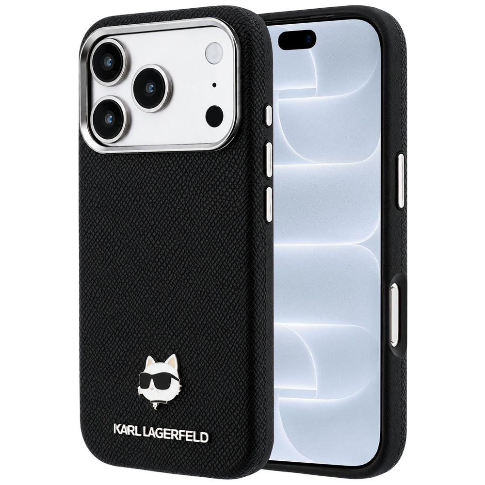 Husa de protectie Karl Lagerfeld compatibil cu iPhone 18 Pro / iPhone 17 Pro, Negru