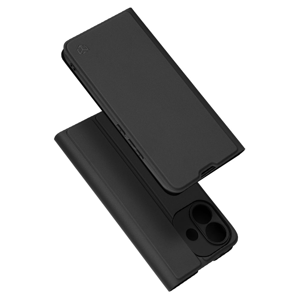 Husa de protectie Techsuit Magskin Book compatibil cu Xiaomi Redmi Note 17 Pro 5G, Negru