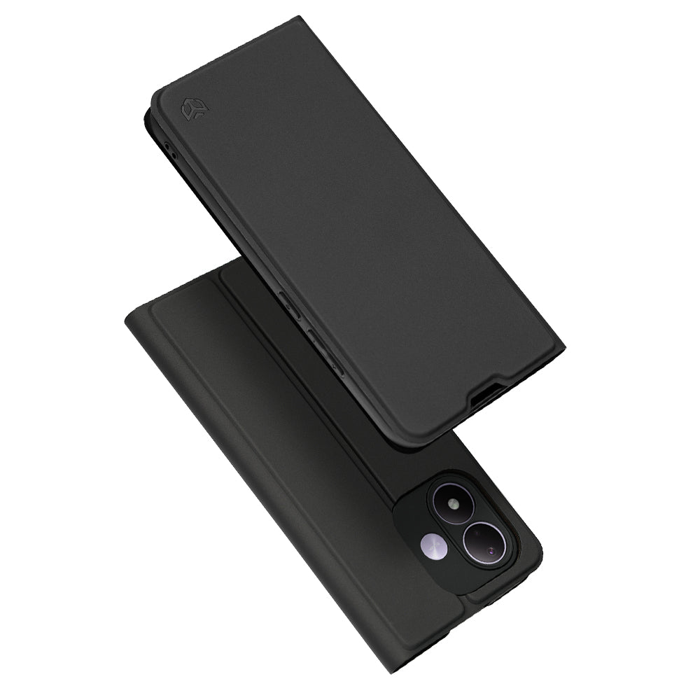Husa de protectie Techsuit Magskin Book compatibil cu Xiaomi Redmi Note 17 4G / Redmi Note 17 5G, Negru