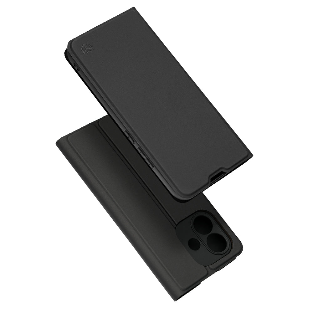Husa de protectie Techsuit Magskin Book compatibil cu Xiaomi Redmi Note 17 4G / Redmi Note 17 5G, Negru