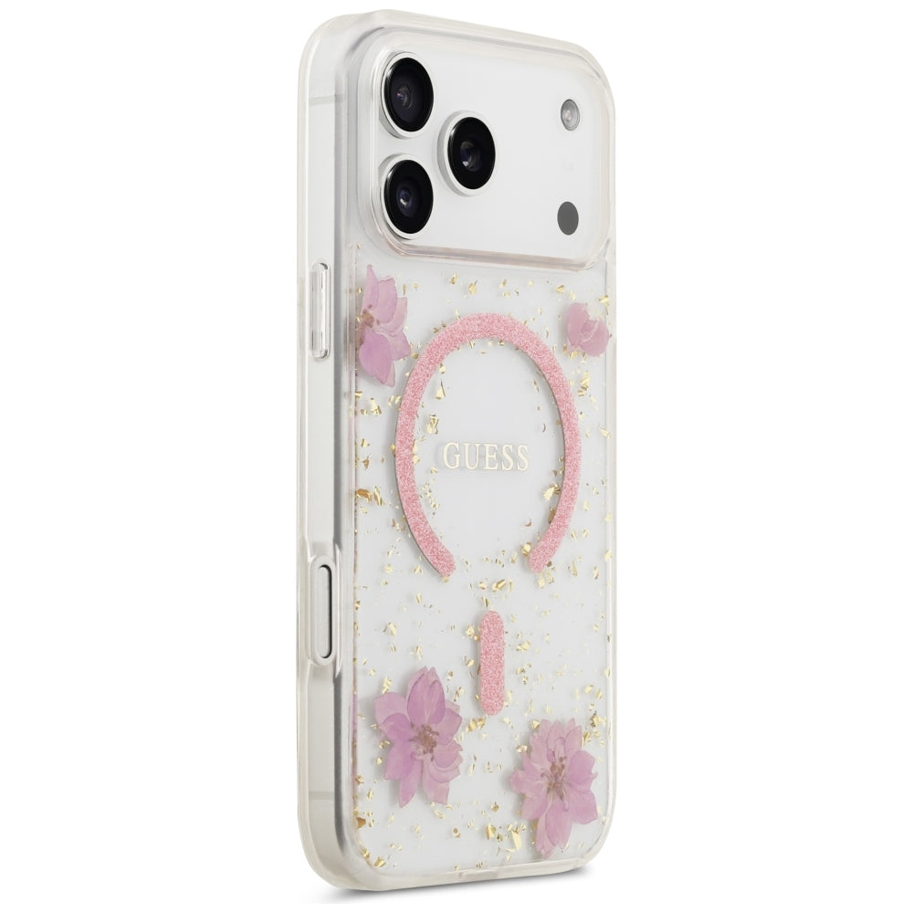 Husa de protectie Guess compatibil cu iPhone 17 Pro Max / iPhone 18 Pro Max, Roz
