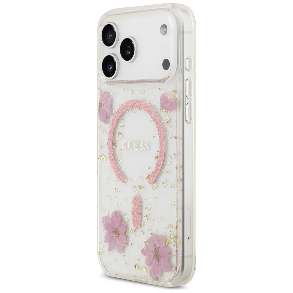 Guess védőtok iPhone 18 Pro / iPhone 17 Pro készülékhez, rózsaszín