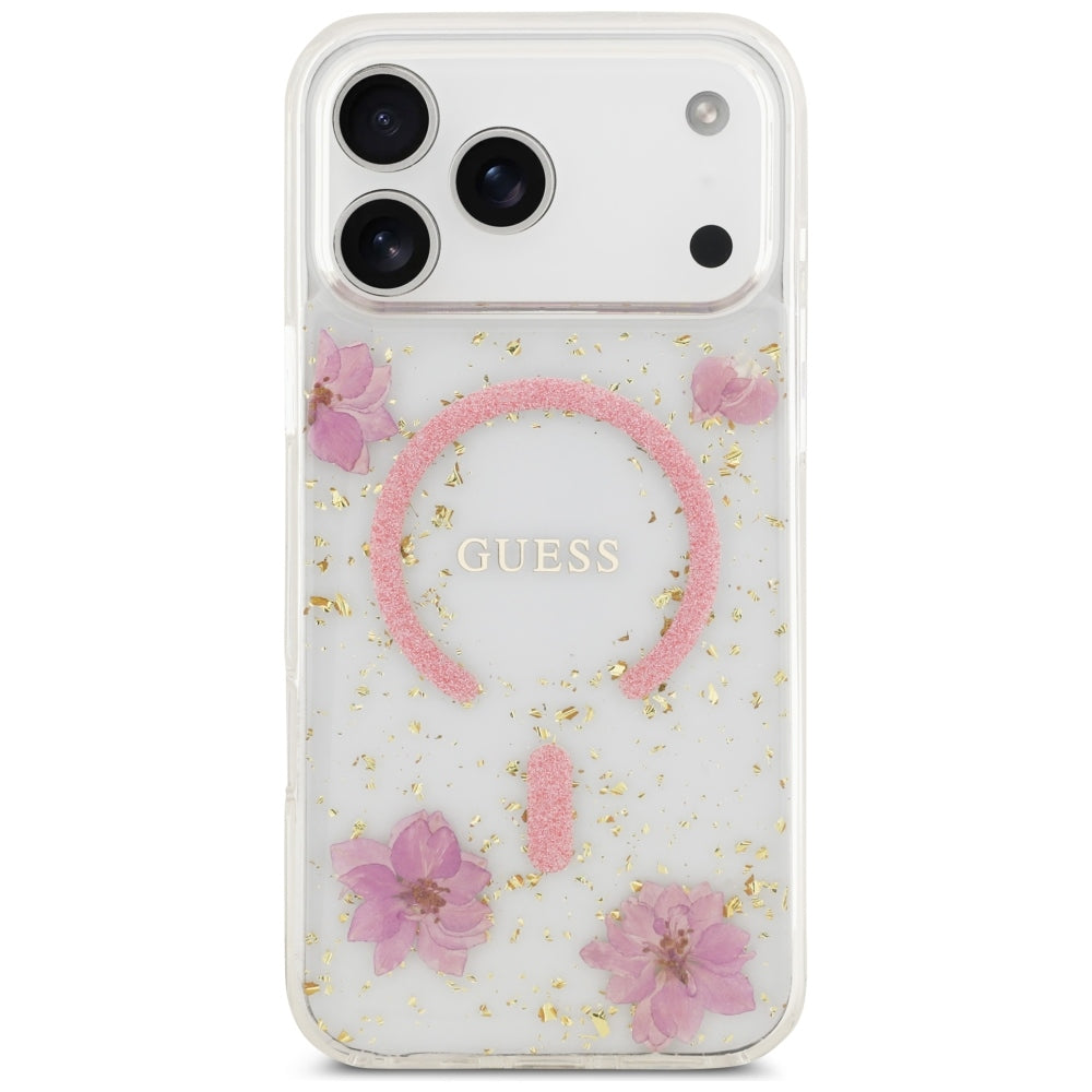 Guess védőtok iPhone 18 Pro / iPhone 17 Pro készülékhez, rózsaszín