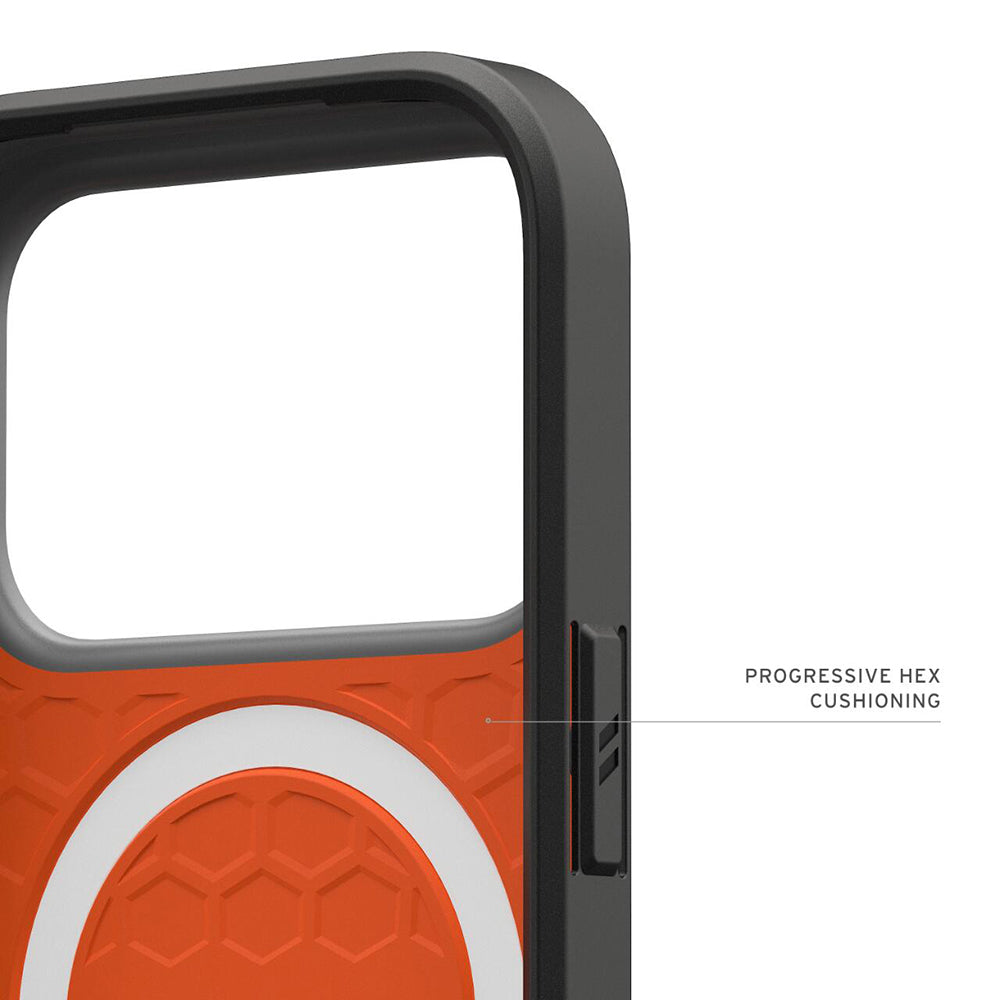 Husa de protectie UAG Civilian LT compatibil cu iPhone 17 Pro Max, Portocaliu