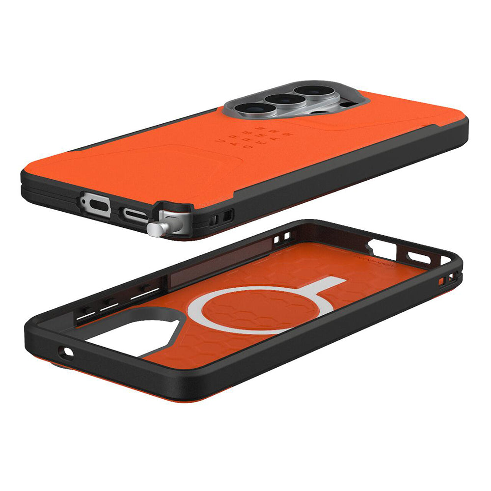 Husa de protectie UAG Civilian compatibil cu Samsung Galaxy S26 Ultra, Portocaliu
