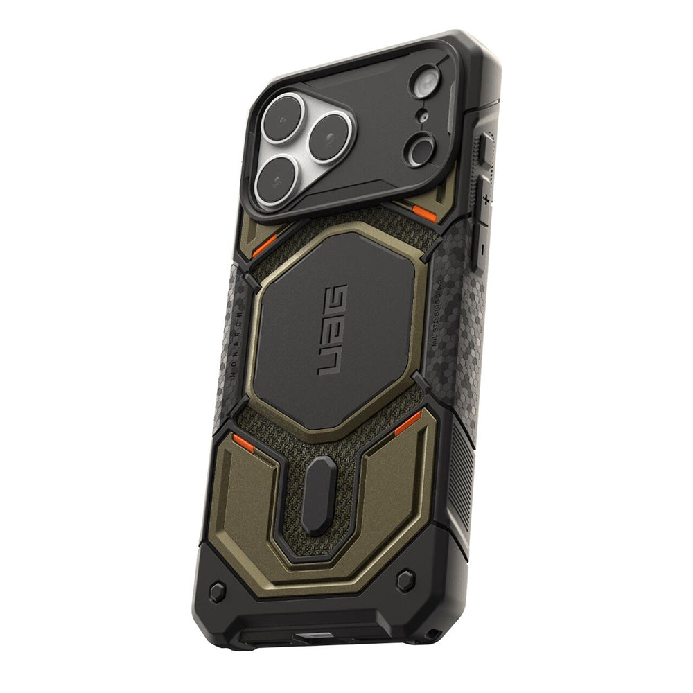 Husa de protectie UAG Monarch Pro compatibil cu iPhone 17 Pro Max / iPhone 18 Pro Max, Verde