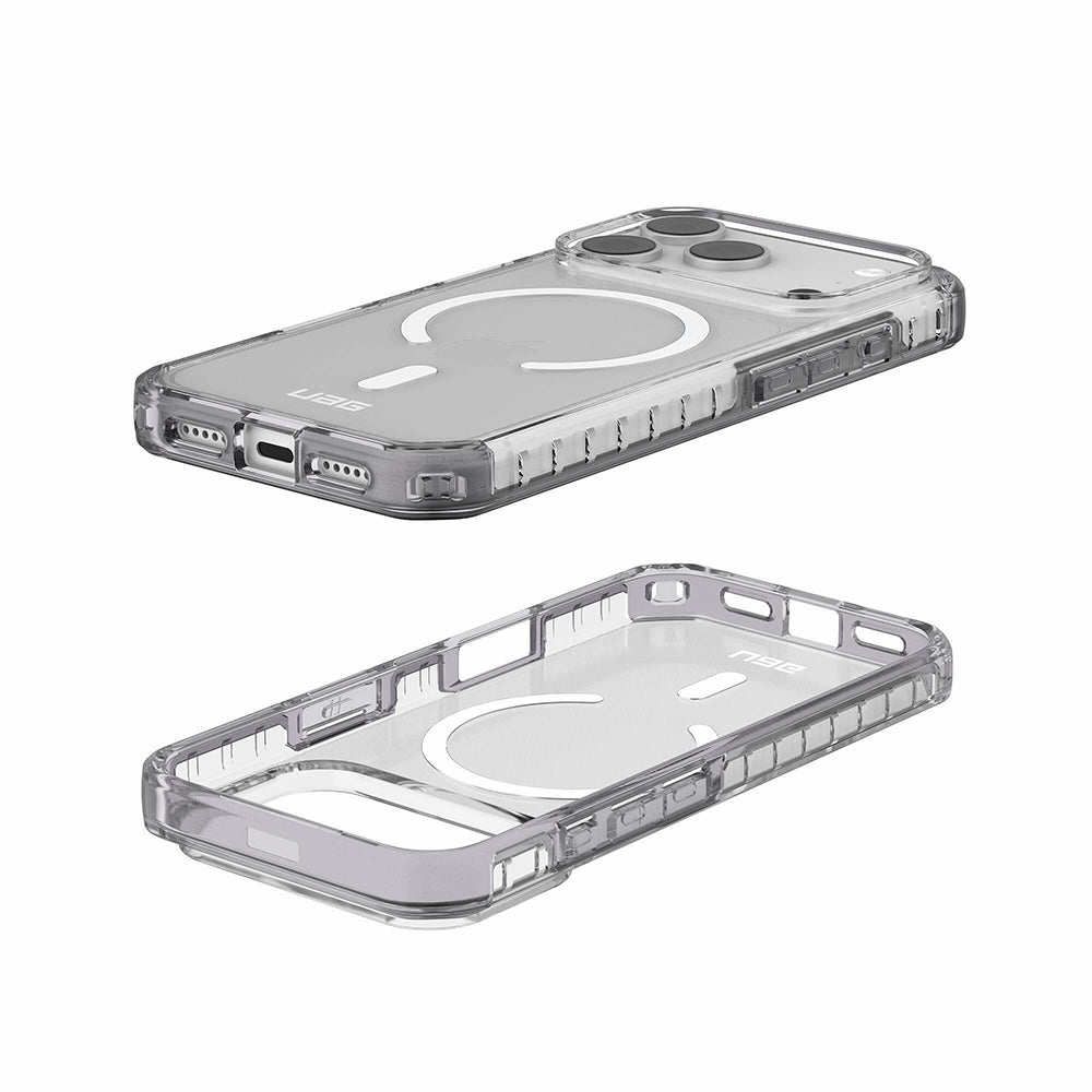 Husa de protectie UAG Plyo LT MagSafe compatibil cu iPhone 17 Pro / iPhone 18 Pro, Argintiu