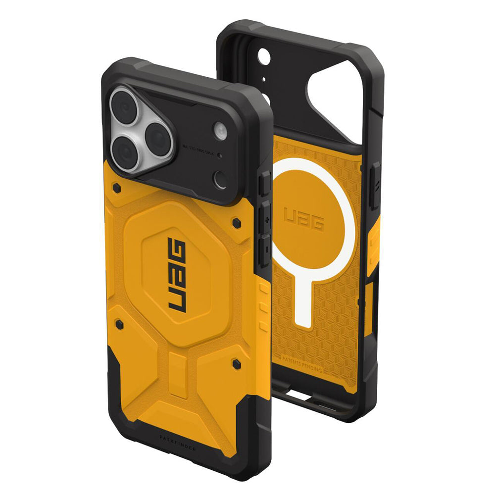 Husa de protectie UAG Pathfinder compatibil cu iPhone 17 Pro / iPhone 18 Pro, Galben