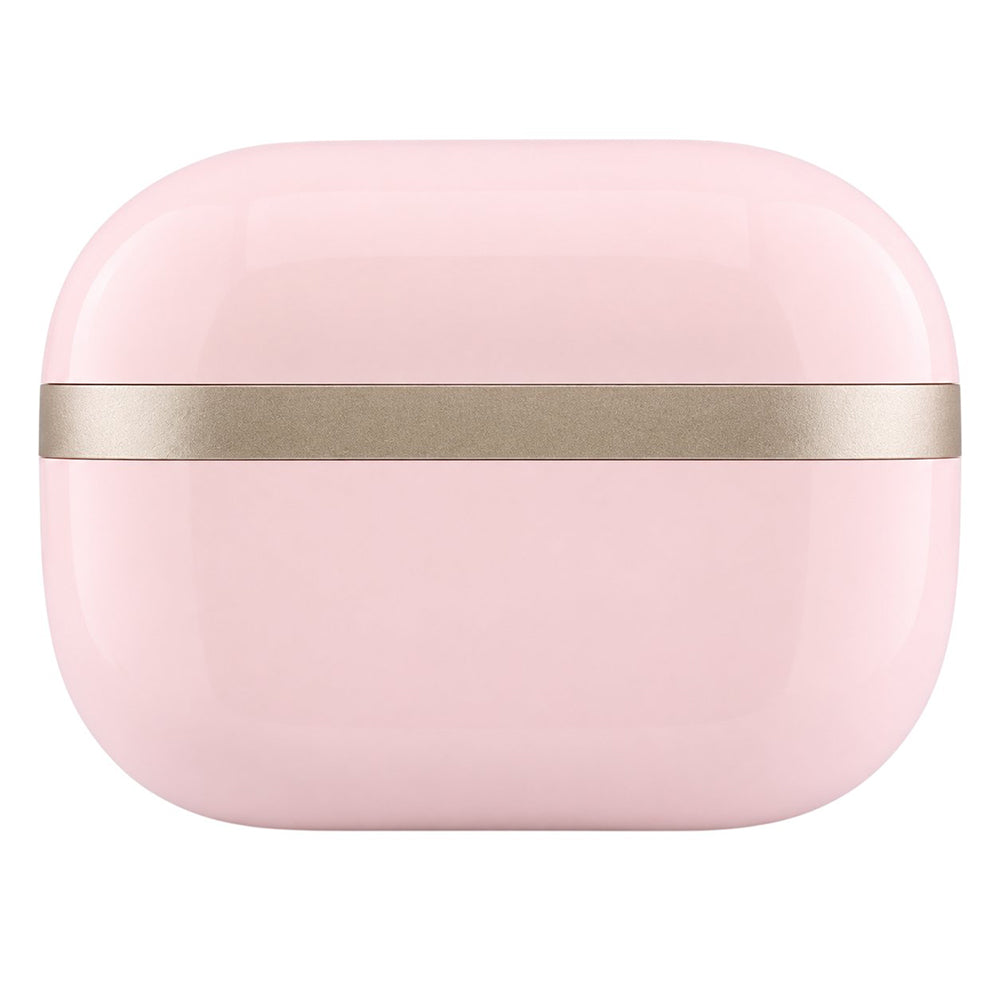 Casti In-ear, BT, TWS - Guess Glossy Gold Line Classic (GUTWSN2HGGSP) - Pink