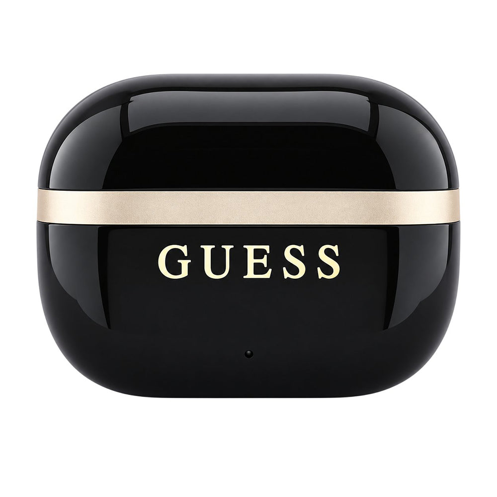 Casti In-ear, BT, TWS - Guess Glossy Gold Line Classic (GUTWSN2HGGSK) - Black