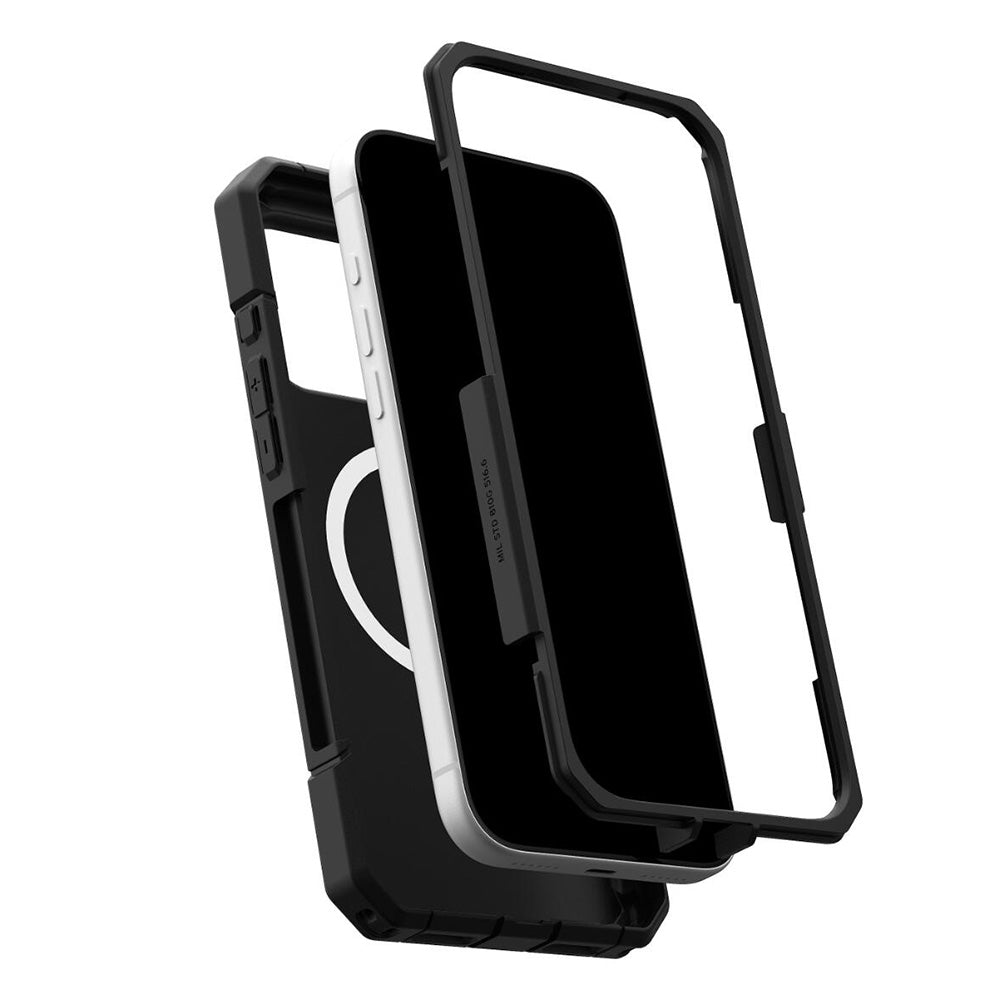 Husa de protectie UAG Trooper MagSafe compatibil cu iPhone 17 Pro Max / iPhone 18 Pro Max, Negru