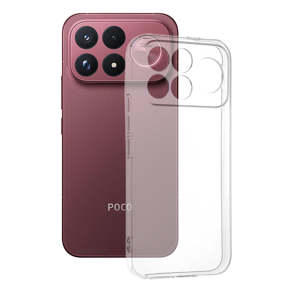 Husa de protectie Techsuit Clear Silicone compatibil cu Xiaomi Poco F9 Ultra, Transparent