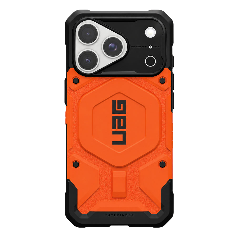 Husa de protectie UAG Pathfinder compatibil cu iPhone 17 Pro / iPhone 18 Pro, Portocaliu