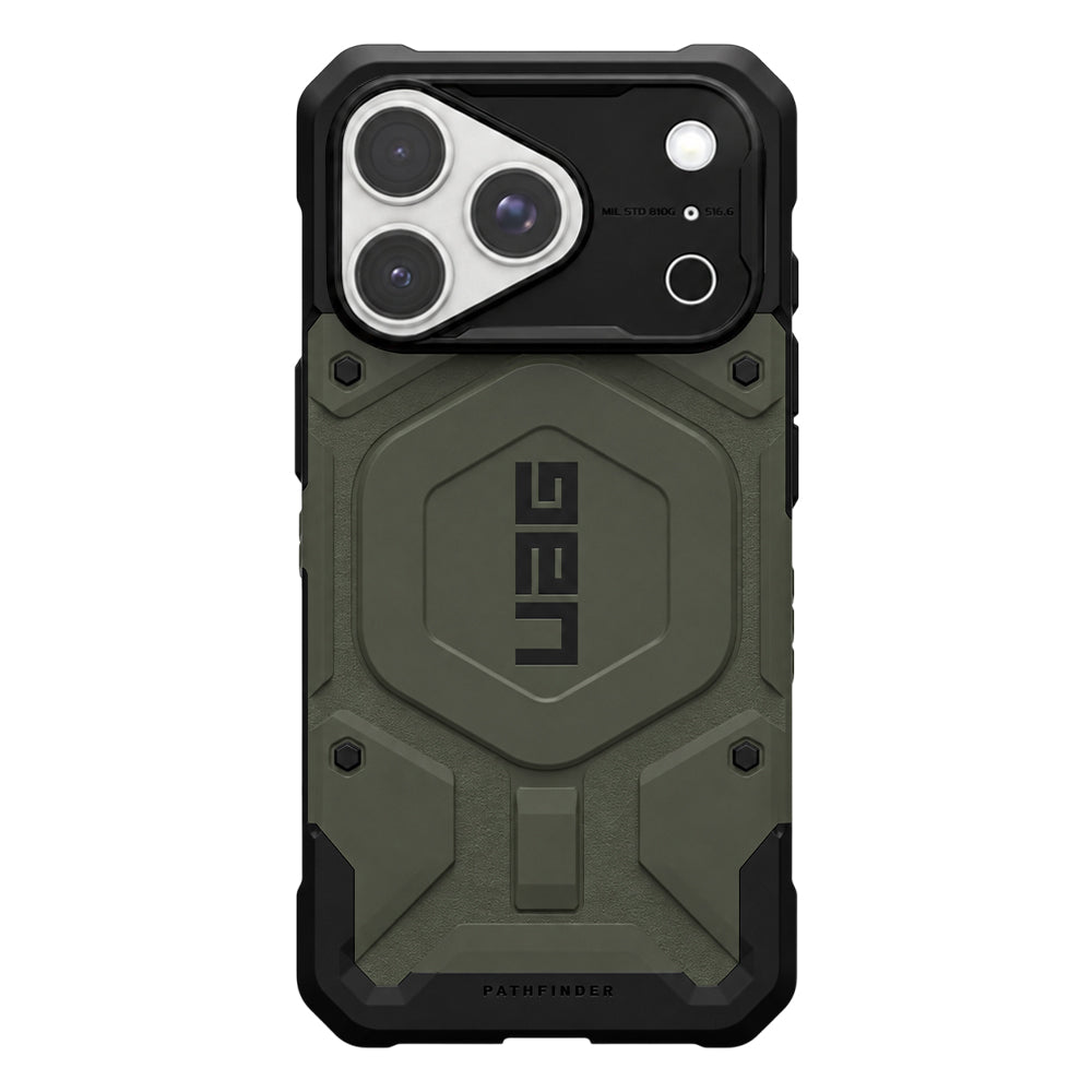 Husa de protectie UAG Pathfinder compatibil cu iPhone 17 Pro / iPhone 18 Pro, Verde