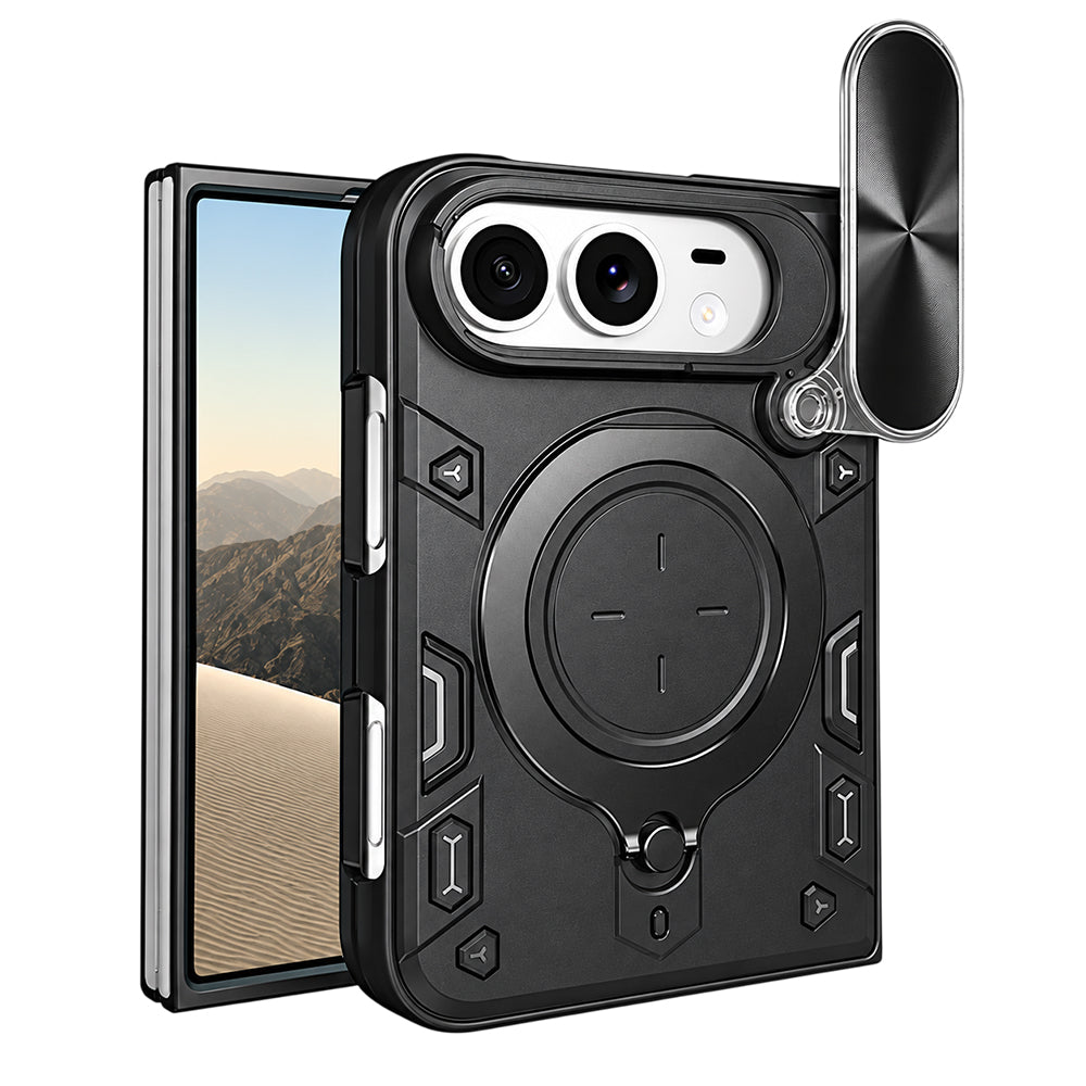 Techsuit CamGuard Pro védőtok iPhone Duo készülékhez, fekete