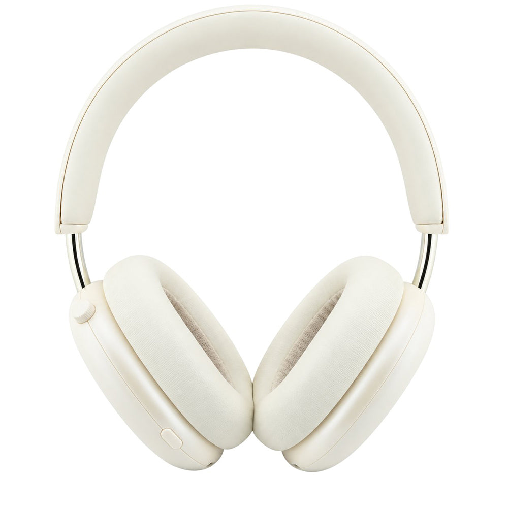 Casti Wireless Guess Metal Script Logo (GUBHP10HMBSE), BT 5.4, ENC, Bej