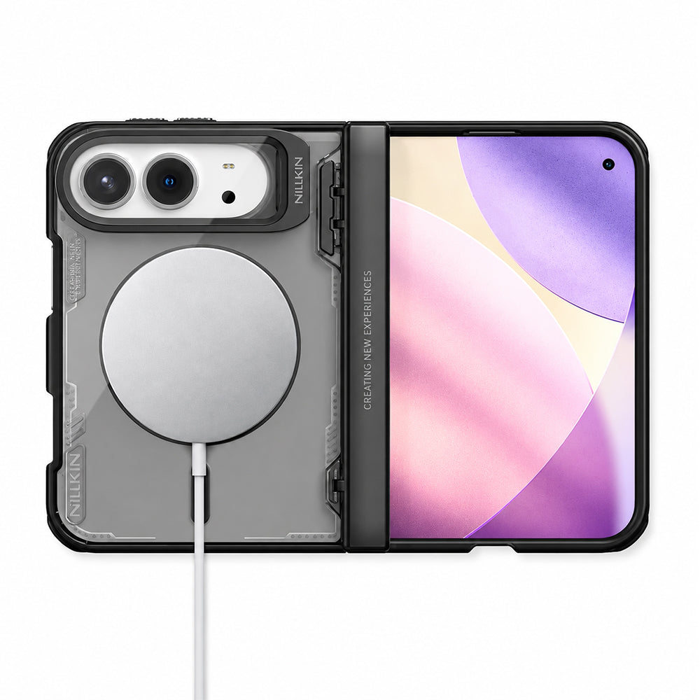 Husa de protectie Nillkin Iceblade Prop Magnetic compatibil cu iPhone Duo, Negru