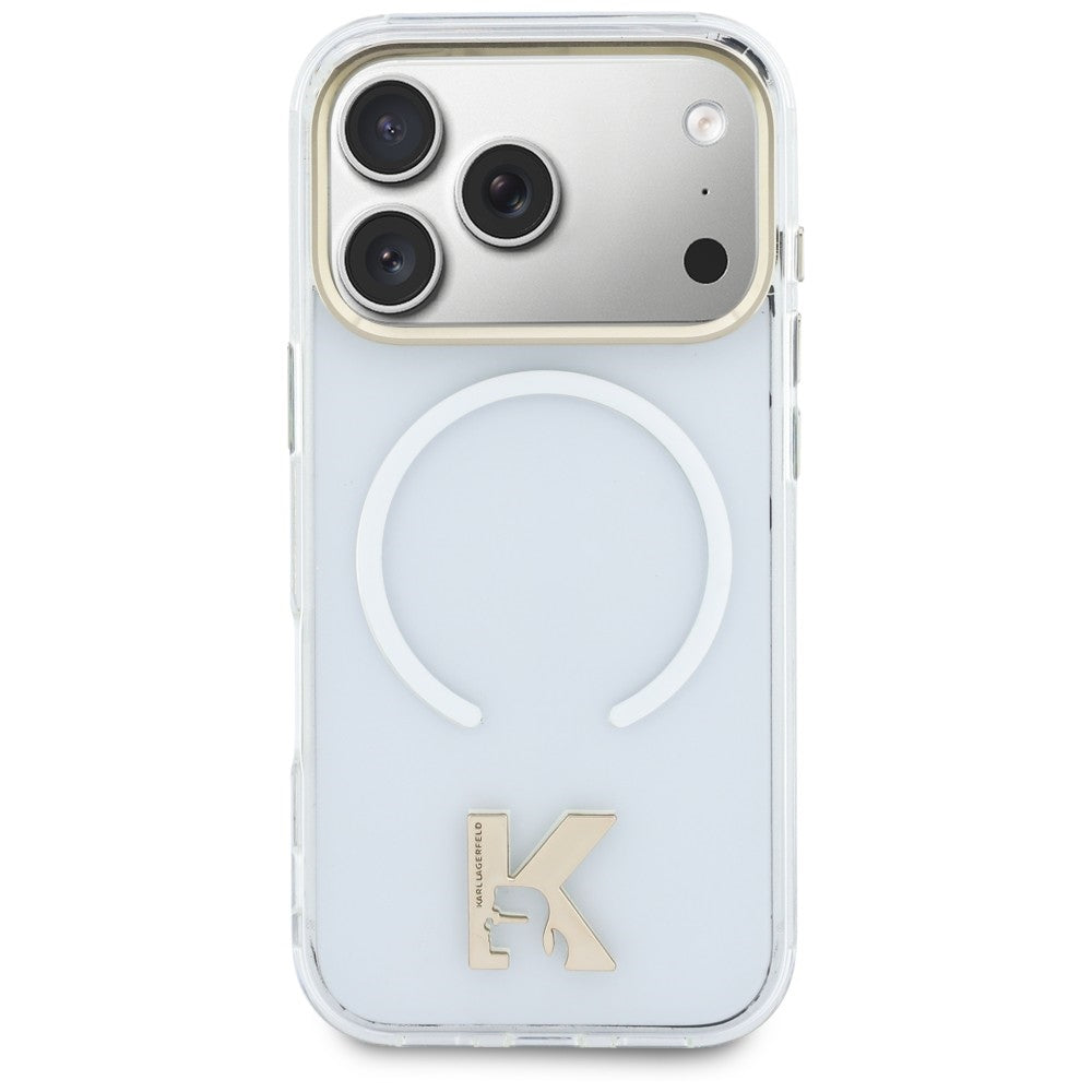 Husa de protectie Karl Lagerfeld compatibil cu iPhone 18 Pro Max / iPhone 17 Pro Max, Transparent