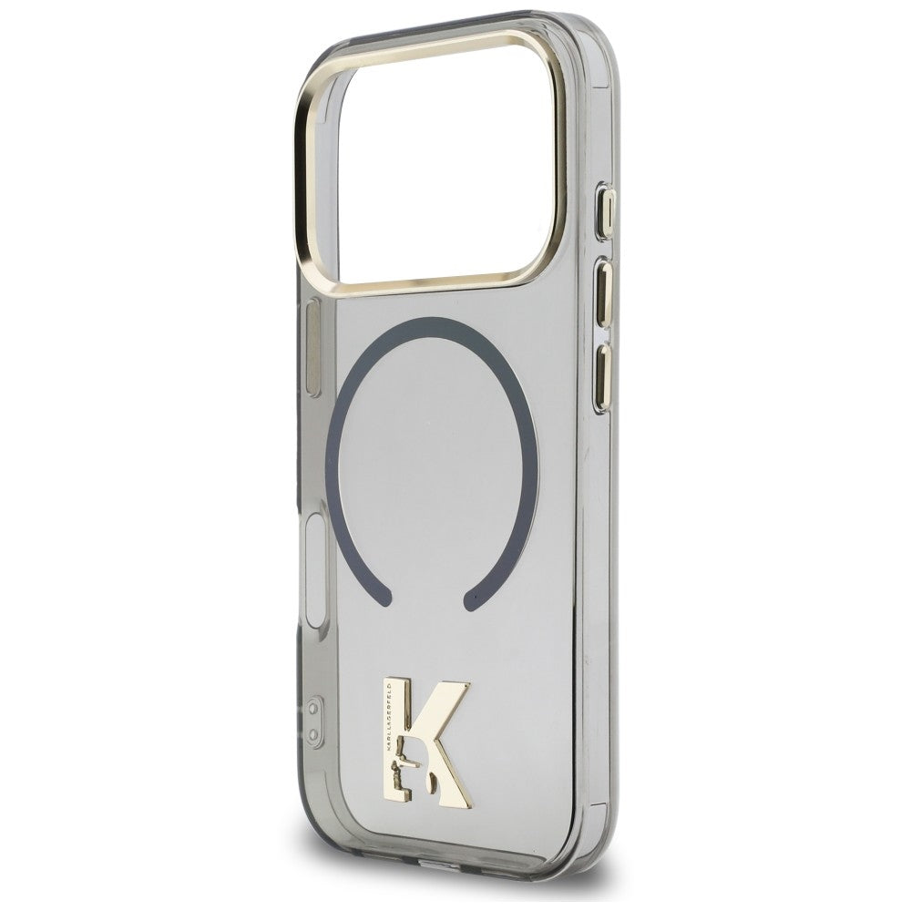 Husa de protectie Karl Lagerfeld compatibil cu iPhone 17 Pro Max / iPhone 18 Pro Max, Negru