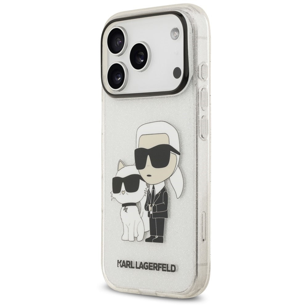 Husa de protectie Karl Lagerfeld compatibil cu iPhone 17 Pro Max / iPhone 18 Pro Max, Transparent