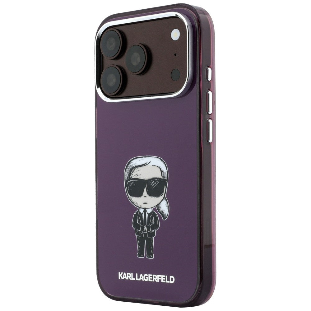 Husa de protectie Karl Lagerfeld compatibil cu iPhone 17 Pro / iPhone 18 Pro, Negru