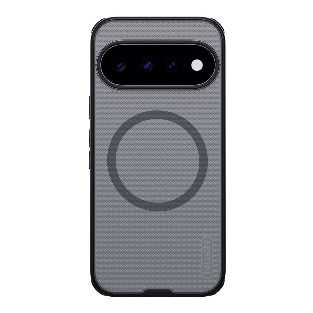 Husa de protectie Nillkin Super Frosted Shield Pro Magnetic compatibil cu Google Pixel 11, Negru Transparent