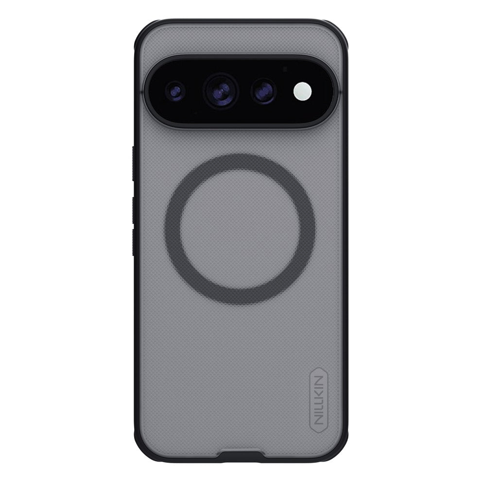 Husa de protectie Nillkin Super Frosted Shield Pro Magnetic compatibil cu Google Pixel 11 Pro XL, Negru Transparent