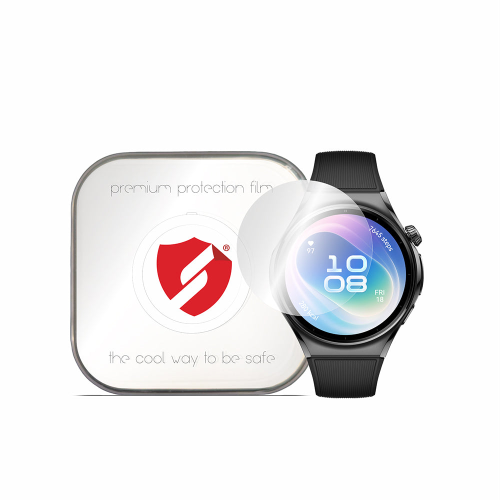 Folie de protectie smartwatch Smart Protection compatibil cu Huawei Watch 6 46mm, Transparent