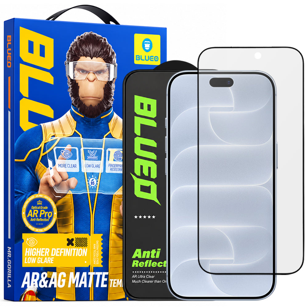 Folie de protectie Blueo compatibil cu iPhone 18 Pro, Negru