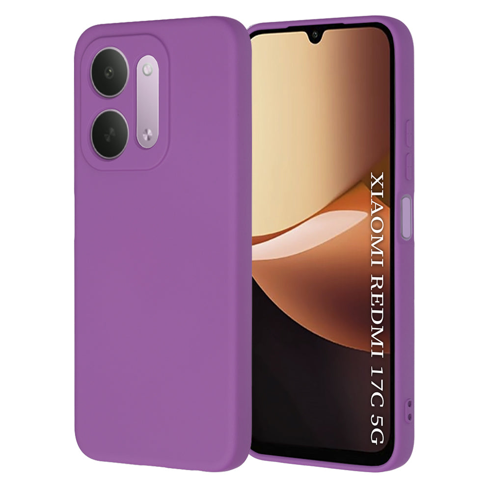 Husa de protectie Techsuit SoftFlex compatibil cu Xiaomi Redmi 17C 5G, Mov