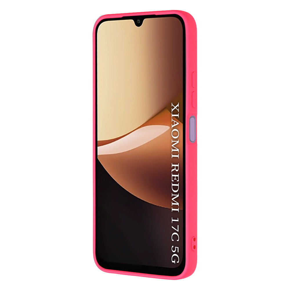Husa de protectie Techsuit SoftFlex compatibil cu Xiaomi Redmi 17C 5G, Roz