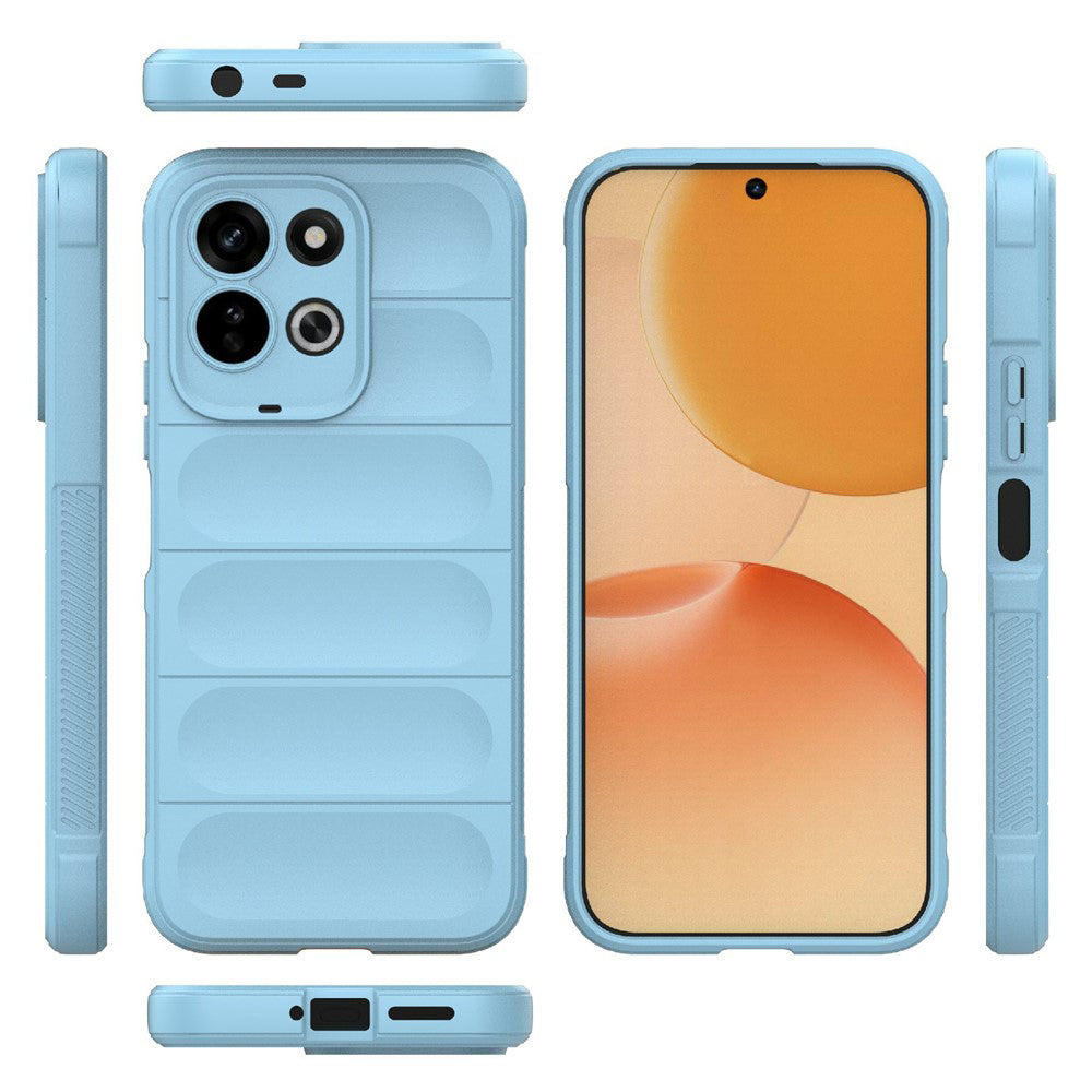 Husa de protectie Techsuit Magic Shield compatibil cu Xiaomi Redmi 17 4G / Redmi 17 5G, Albastru