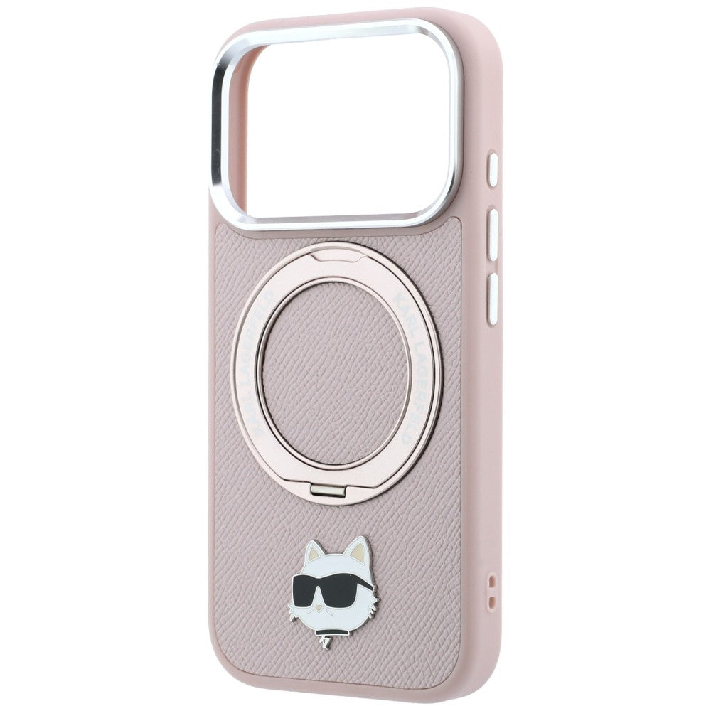 Husa de protectie Karl Lagerfeld compatibil cu iPhone 18 Pro Max / iPhone 17 Pro Max, Alb