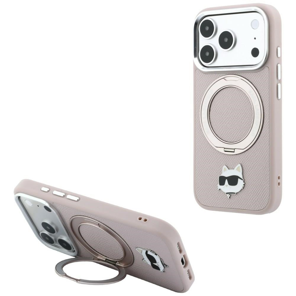 Husa de protectie Karl Lagerfeld compatibil cu iPhone 18 Pro Max / iPhone 17 Pro Max, Alb