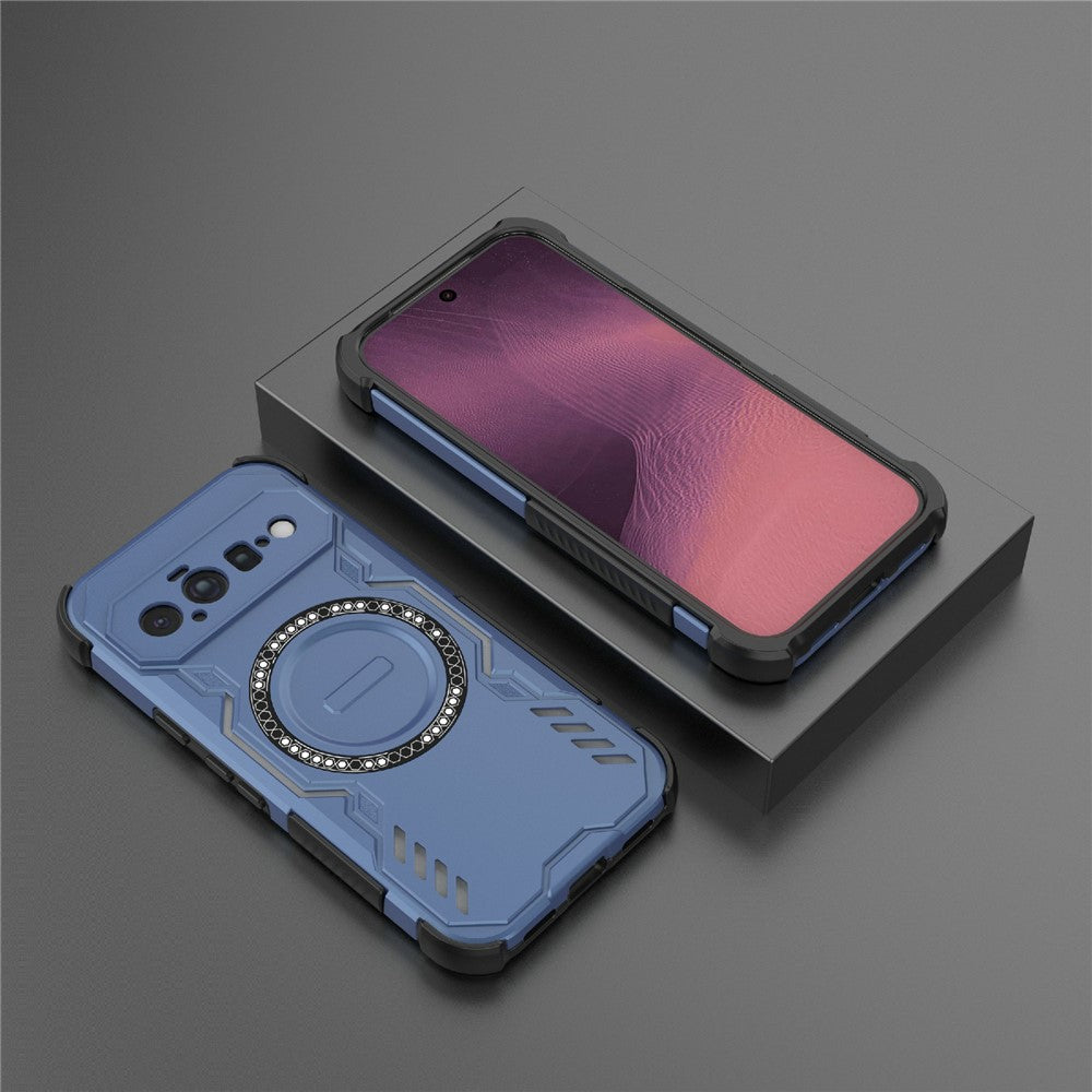 Husa de protectie Techsuit ArmorMag compatibil cu Google Pixel 11, Albastru