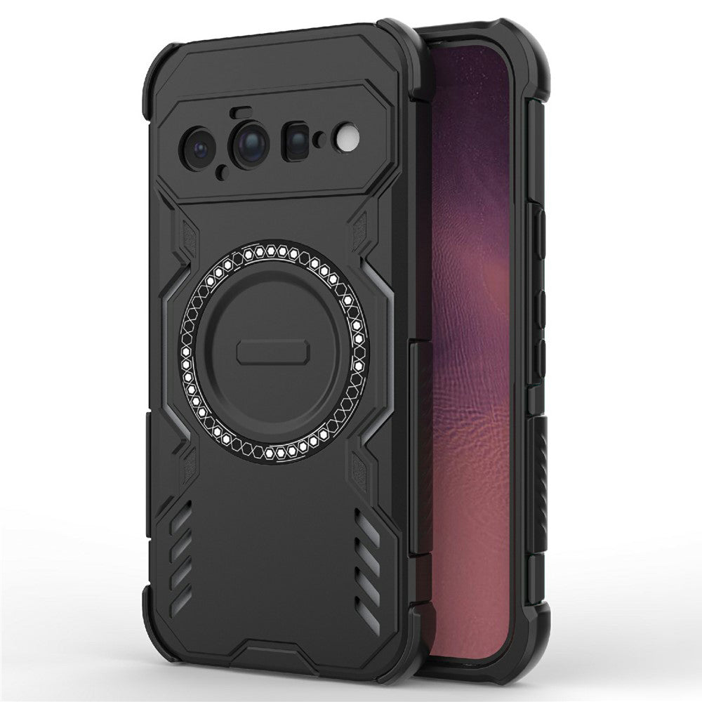 Husa de protectie Techsuit ArmorMag compatibil cu Google Pixel 11, Negru