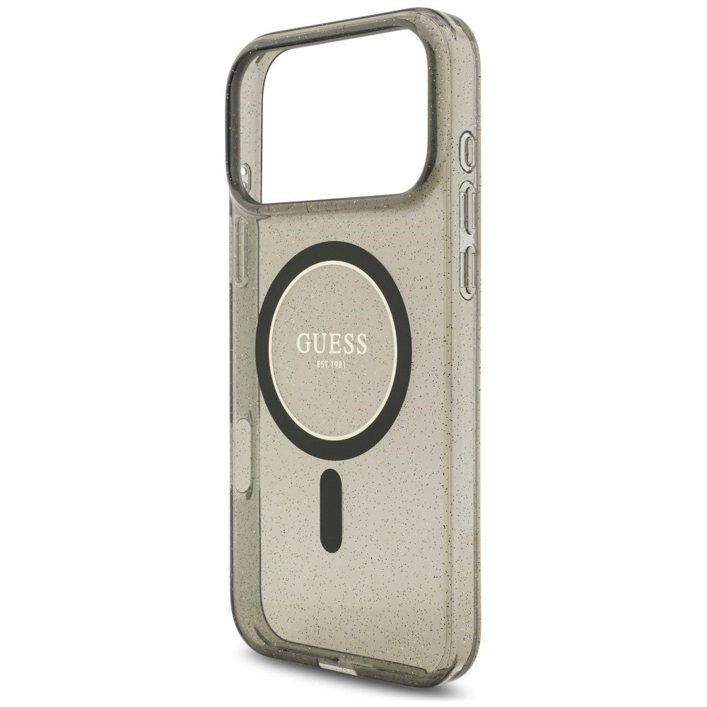 Husa de protectie Guess compatibil cu iPhone 18 Pro / iPhone 17 Pro, Negru