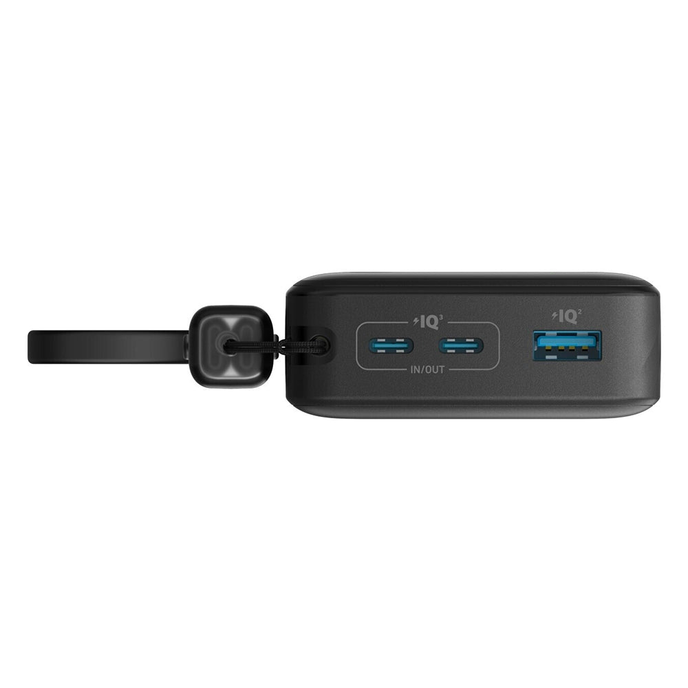 Baterie externa Anker PowerCore (A1384G11), 20000mAh, 2x USB-C / USB, 30W, Negru