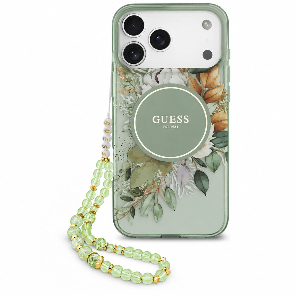 Husa de protectie Guess compatibil cu iPhone 17 Pro Max / iPhone 18 Pro Max, Verde