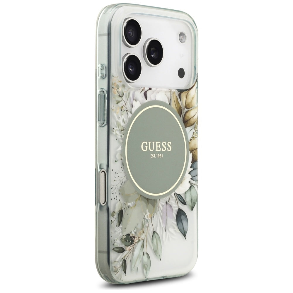 Husa de protectie Guess compatibil cu iPhone 17 Pro Max / iPhone 18 Pro Max, Verde