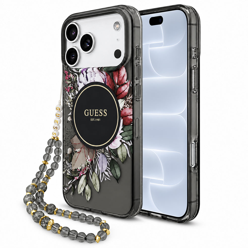 Husa de protectie Guess compatibil cu iPhone 18 Pro / iPhone 17 Pro, Negru