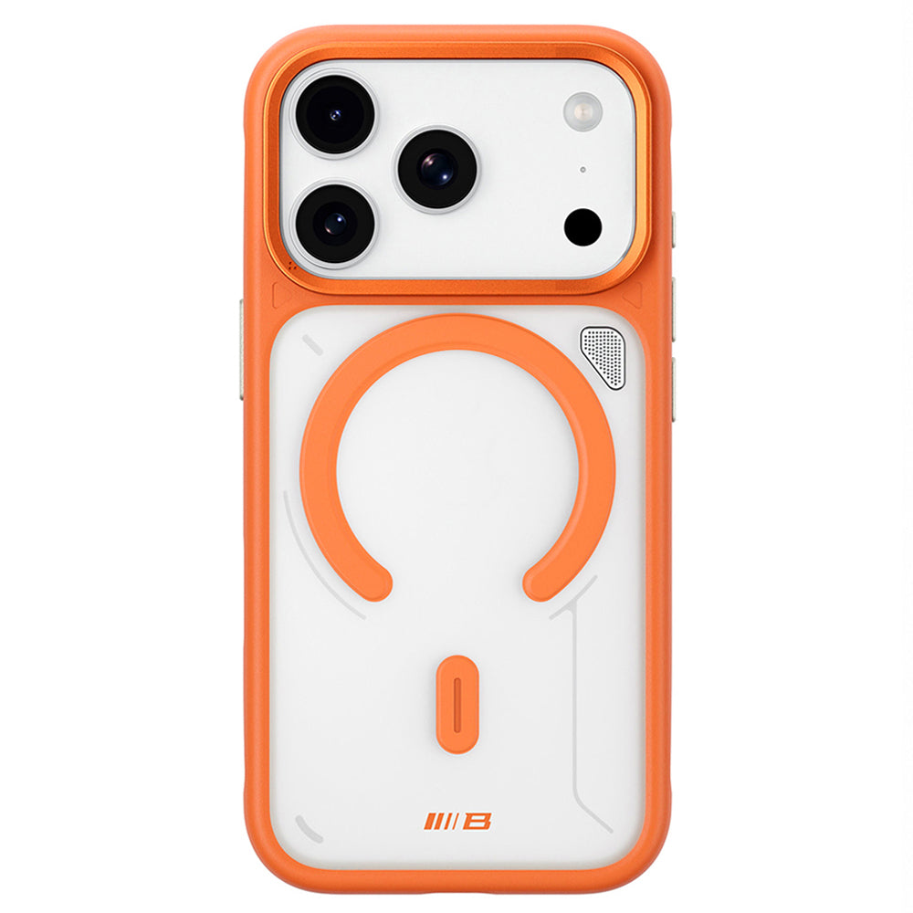 Husa de protectie Blueo compatibil cu iPhone 17 Pro / iPhone 18 Pro, Portocaliu
