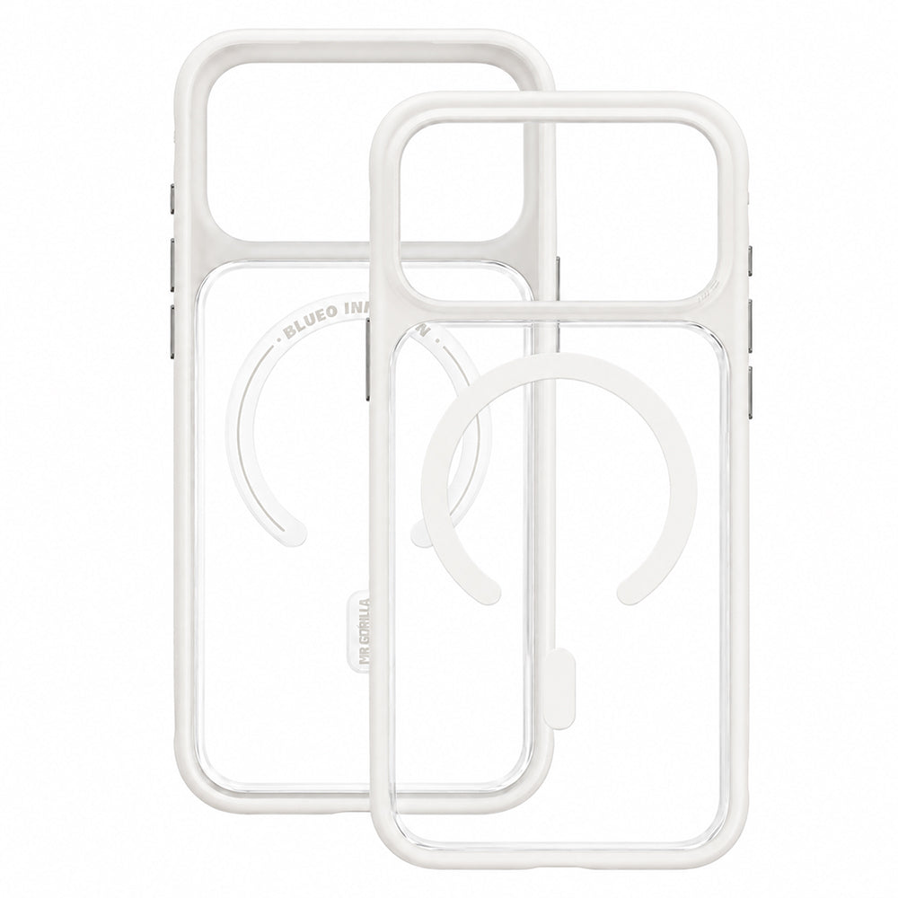 Husa de protectie Blueo compatibil cu iPhone 17 Pro Max / iPhone 18 Pro Max, Alb