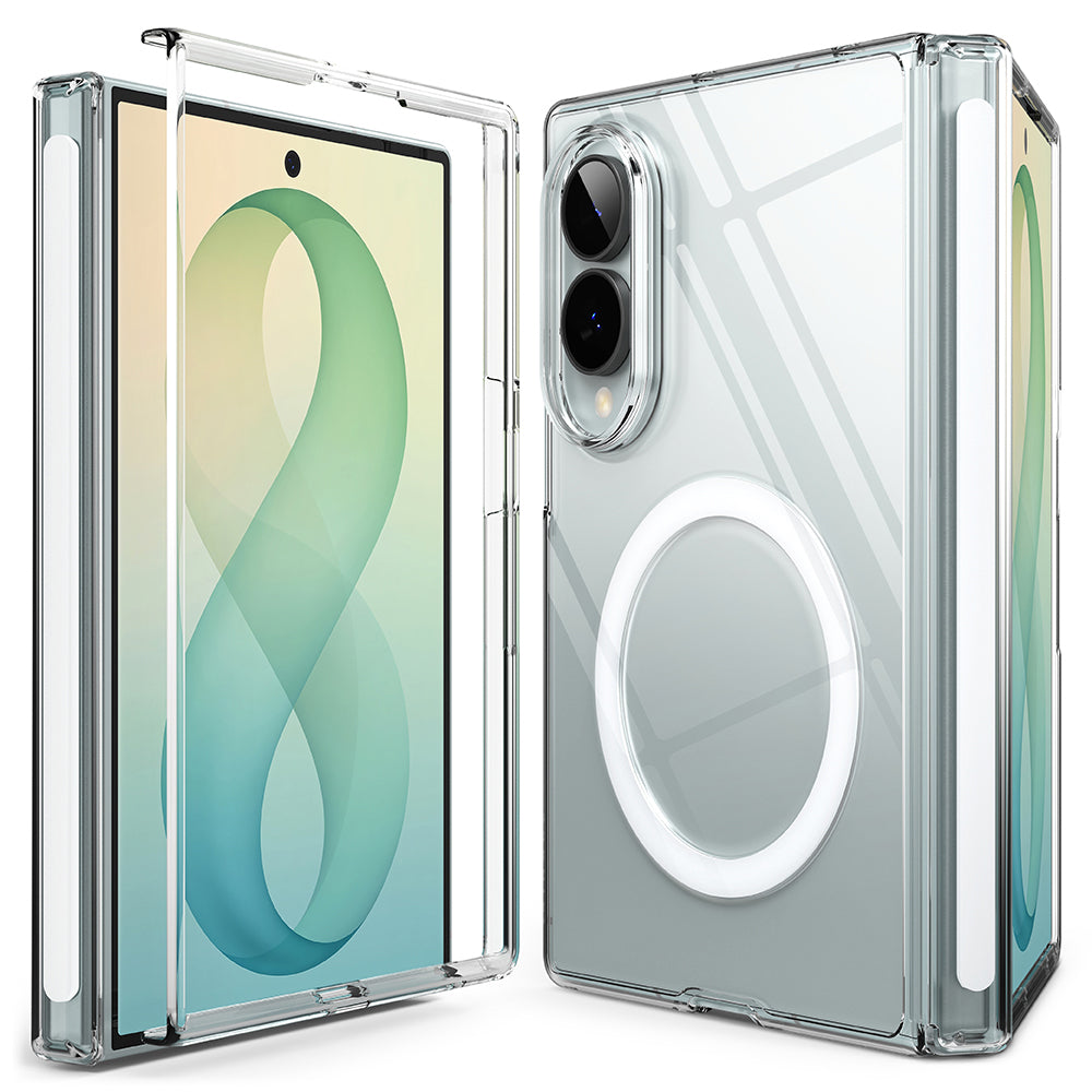 Husa de protectie Ringke Fusion compatibil cu Samsung Galaxy Z Fold8, Transparent