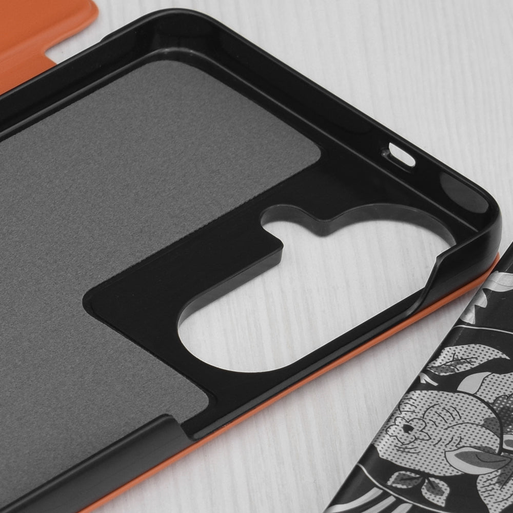 Husa de protectie Techsuit eFold Series compatibil cu Samsung Galaxy S26 FE, Portocaliu