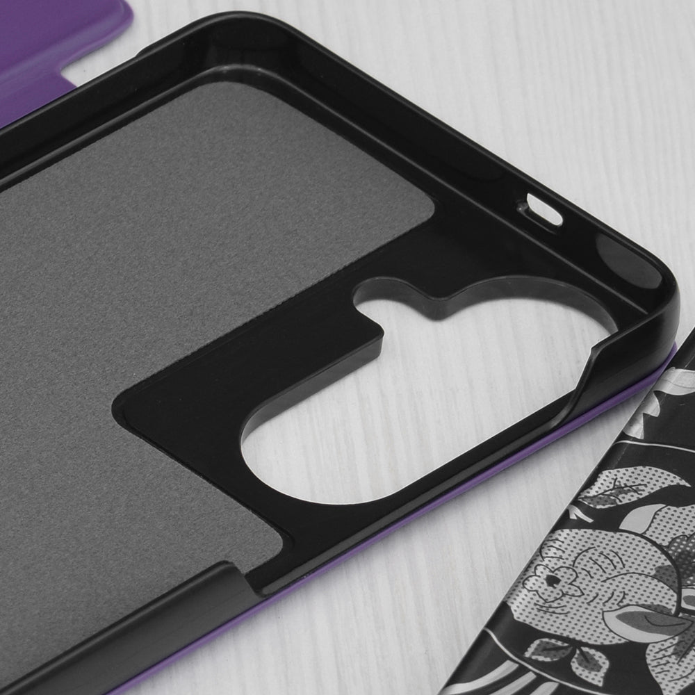 Husa de protectie Techsuit eFold Series compatibil cu Samsung Galaxy S26 FE, Mov
