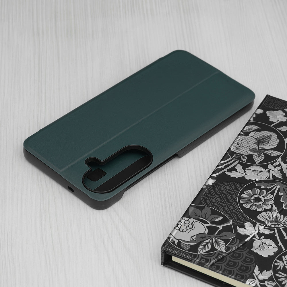 Husa de protectie Techsuit eFold Series compatibil cu Samsung Galaxy S26 FE, Verde