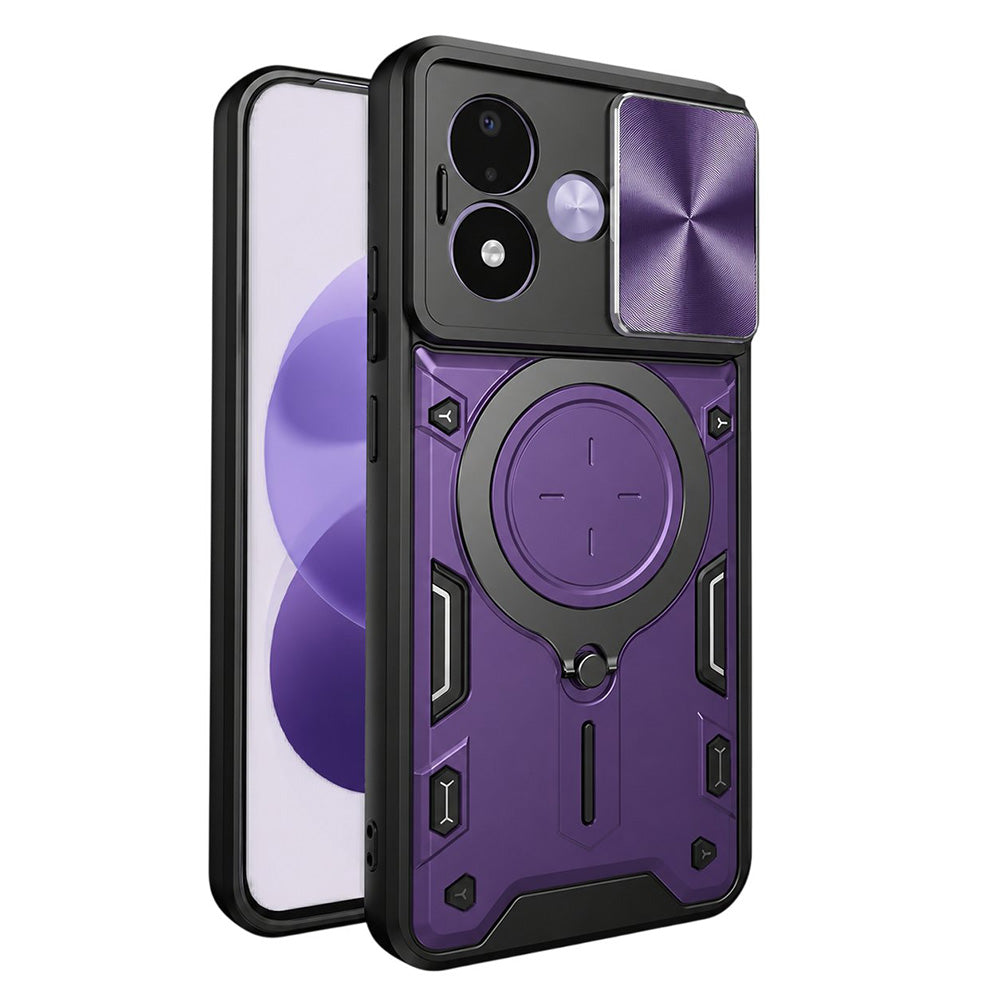 Husa de protectie Techsuit CamGuard Pro compatibil cu Xiaomi Redmi Note 17 4G / Redmi Note 17 5G, Mov
