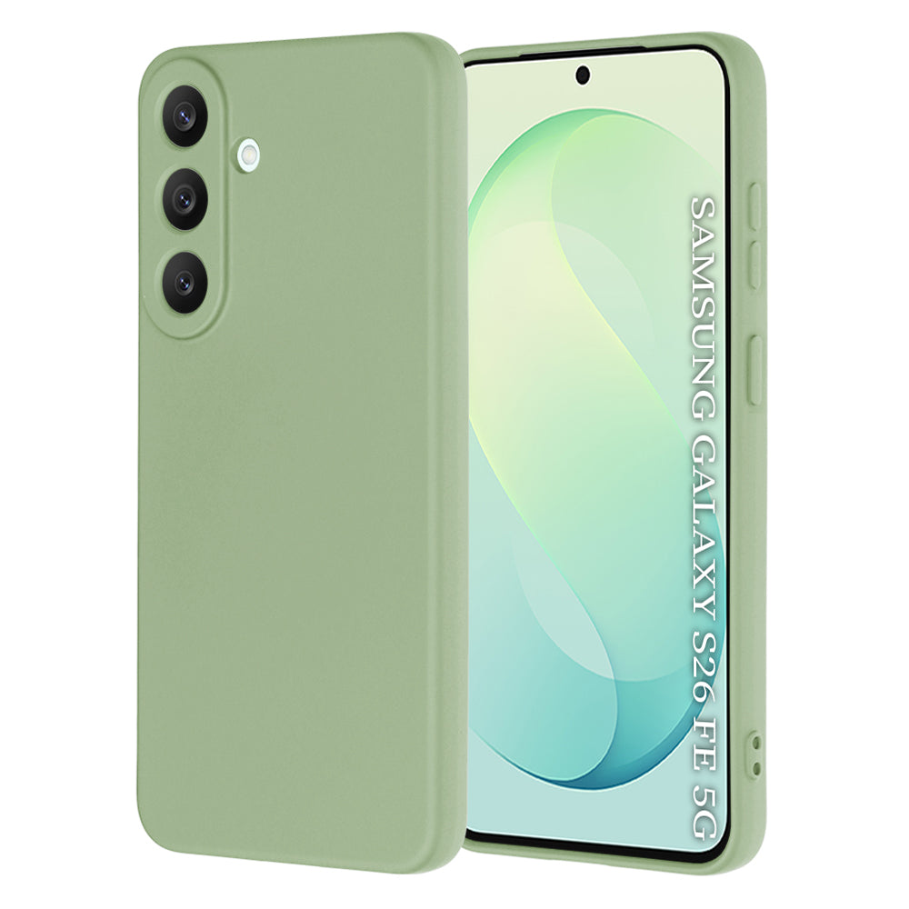 Husa de protectie Techsuit SoftFlex compatibil cu Samsung Galaxy S25 FE / S26 FE, Verde deschis