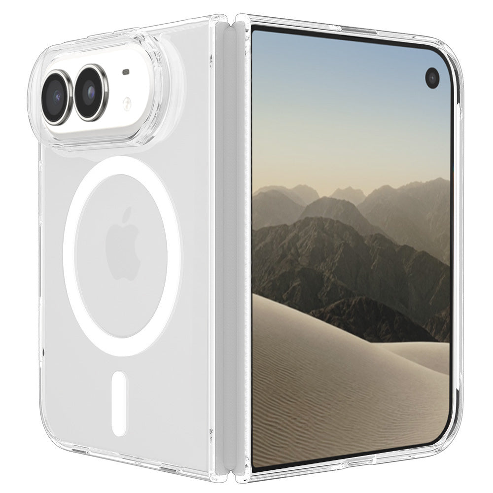 Husa de protectie Techsuit Pro compatibil MagSafe, compatibil cu iPhone Duo, Transparent